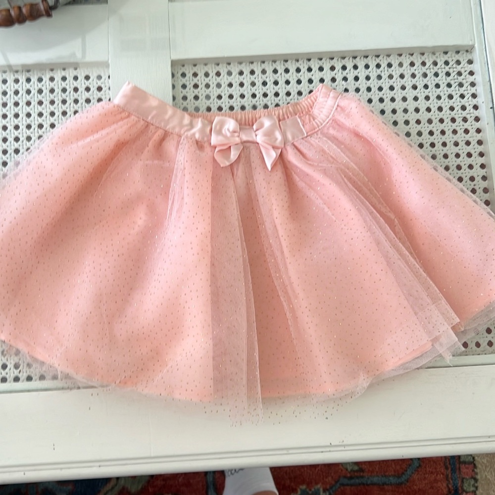 Janie and Jack Pink Tulle skirt
